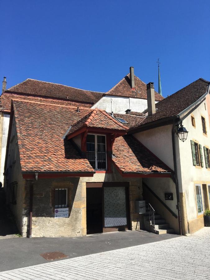 Charmante Maison Villageoise 5 Personnes Happyday Neuchatel Saint-Blaise ภายนอก รูปภาพ